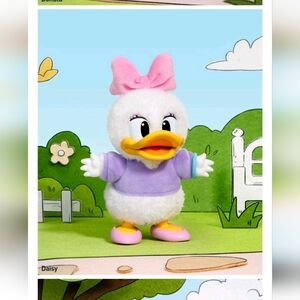 Pop Mart Mickey and Friends Keychain Blind Box DAISY DUCK New Bag Charm Plush